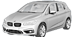 BMW F45 C2511 Fault Code